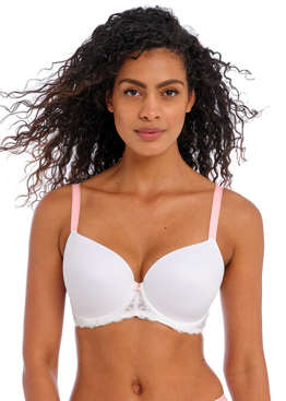 Biustonosz Freya OFFBEAT AA5450WHE Uw Moulded Demi T-shirt Bra White