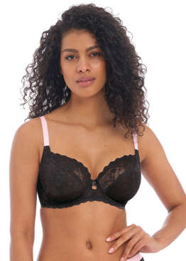 Biustonosz Freya OFFBEAT AA5452BLK Uw Plunge Bra Black