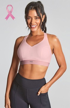 Biustonosz Panache Sport ULTRA PERFORM 5022 - CEGIEŁKA na rzecz "Dotykam=Wygrywam" i fundacji Wsparcie na Starcie - Non Padded Sports Wired Bra Pink