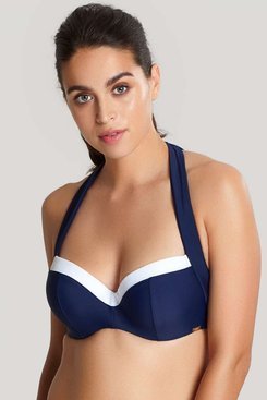 Biustonosz Panache Swim ANYA CRUISE SW1094 Halterneck Bikini Navy/White