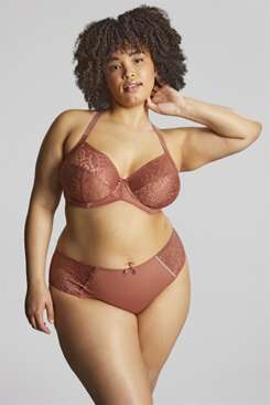 Biustonosz Sculptresse by Panache ESTEL 9686 Plunge Bra Rose Gold