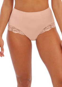 Figi z wysokim stanem Fantasie REFLECT FL101852NAE High Waist Brief Natural Beige