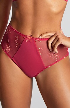 Głębokie figi Panache MEADOW 10974 Deep Brief Raspberry