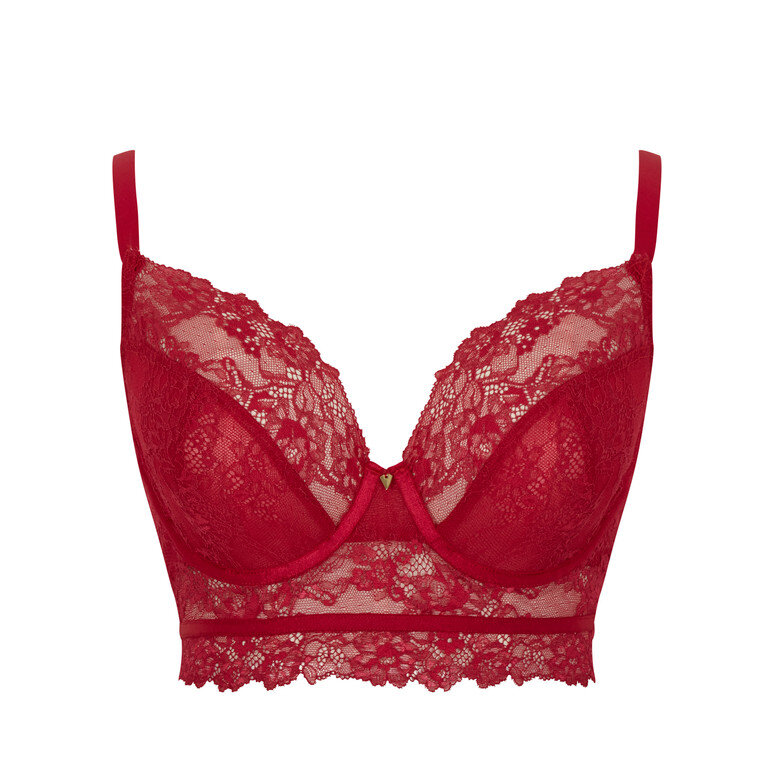 Biustonosz Cleo by Panache SELENA 10626 Plunge Bra Ruby Red