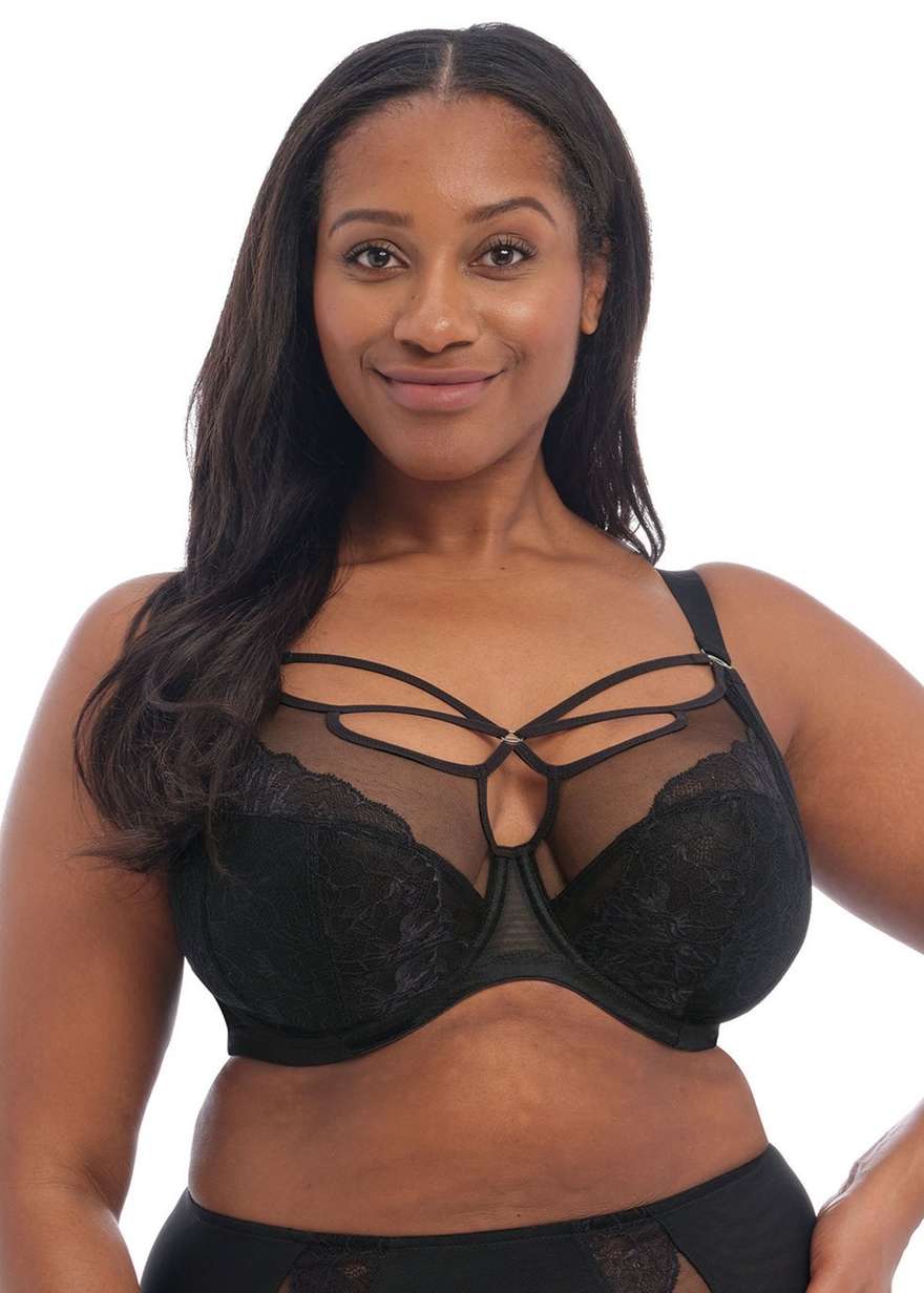 Biustonosz Elomi BRIANNA EL8080BLK Uw Plunge Bra Black