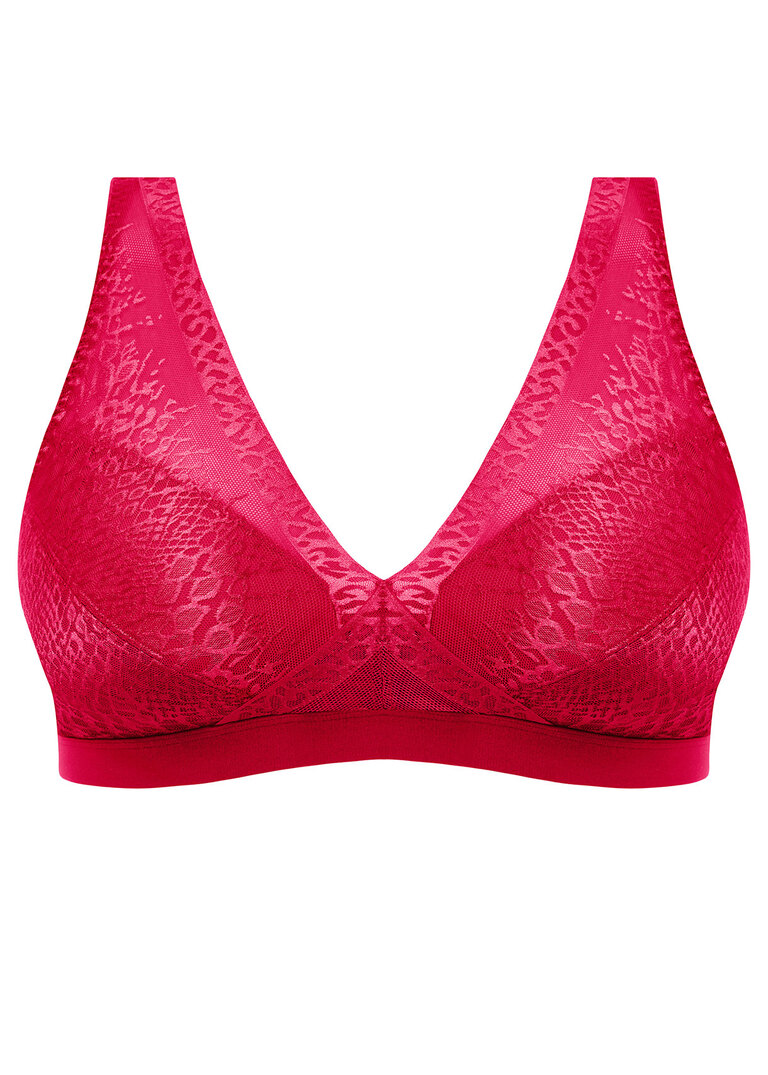 Biustonosz Fantasie ENVISAGE FL6913RAY Non Wired Bralette Raspberry