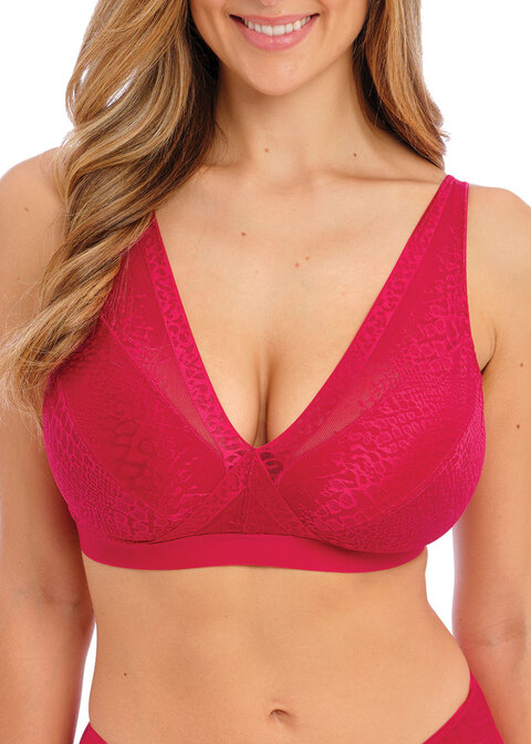 Biustonosz Fantasie ENVISAGE FL6913RAY Non Wired Bralette Raspberry