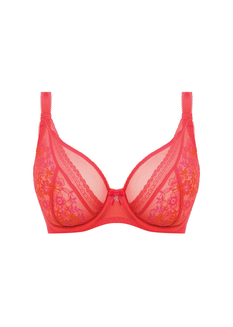 Biustonosz Freya SYDNIE AA402821SBE Uw High Apex Plunge Bra Strawberry Ice