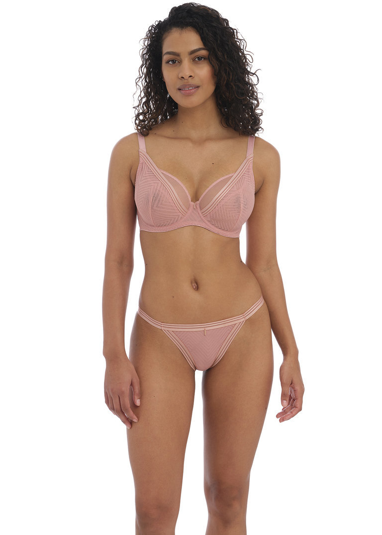 Biustonosz Freya TAILORED AA401121ASE Uw High Apex Plunge Bra Ash Rose