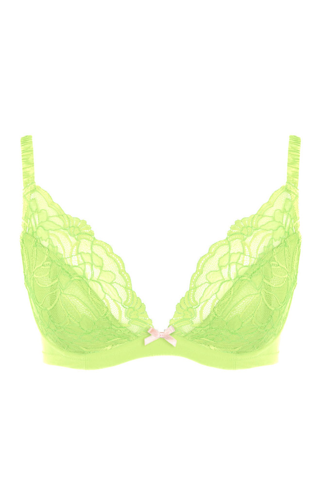 Biustonosz Panache CHERIE 11016 Demi Bra Neon Lime