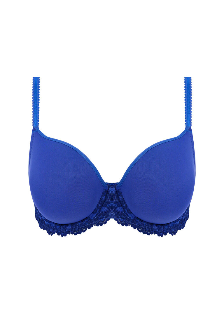 Biustonosz Wacoal EMBRACE LACE WA853191475 Uw Contour Bra Beaucoup Blue / Bellwether Blue