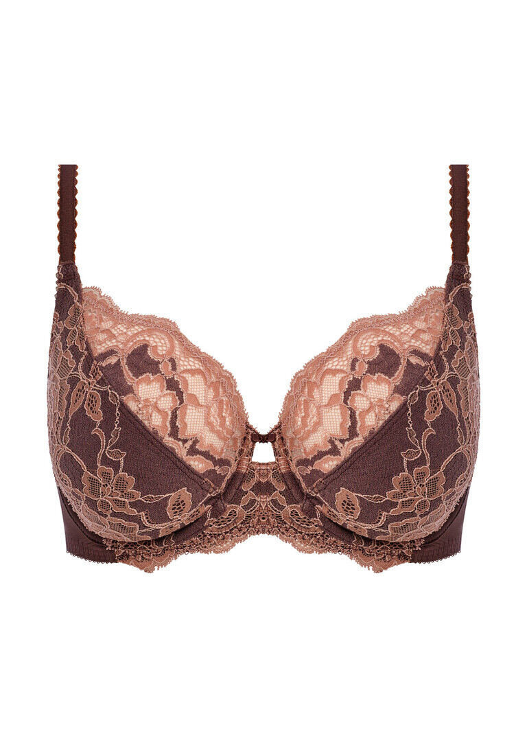 Biustonosz Wacoal FLORILEGE WE600701CBW Uw Bra Chocolate/burlwood