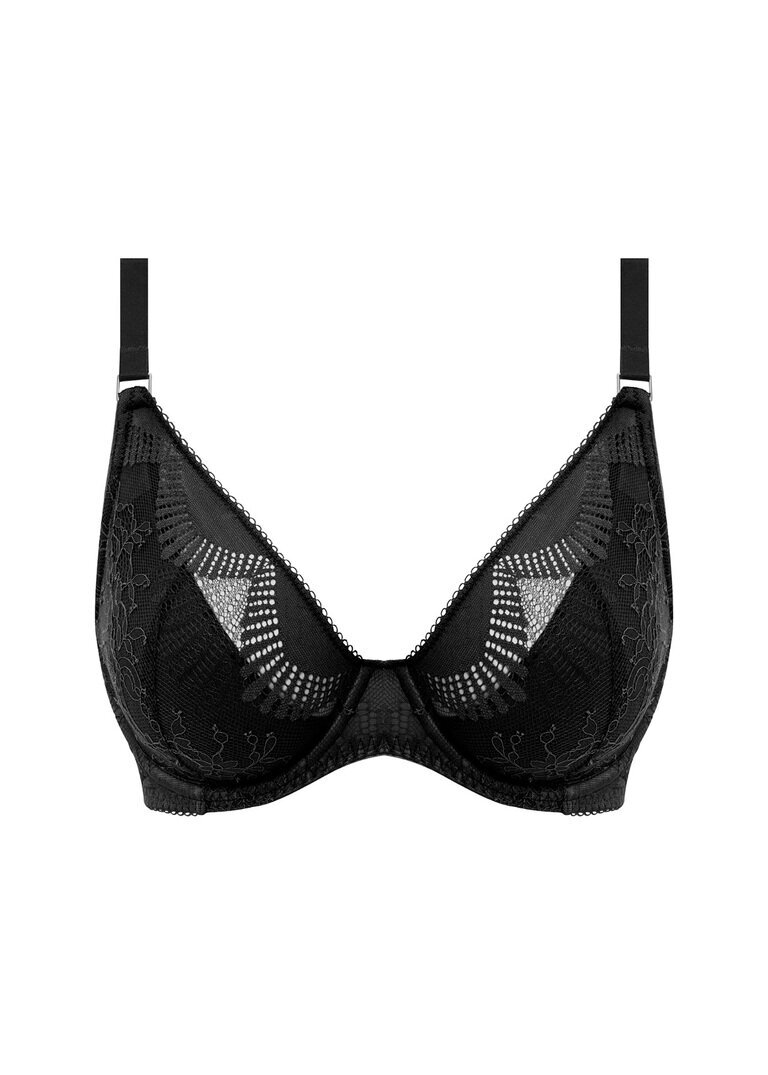 Biustonosz Wacoal SENSU LACE WE601202BLK Uw Plunge Bra Black