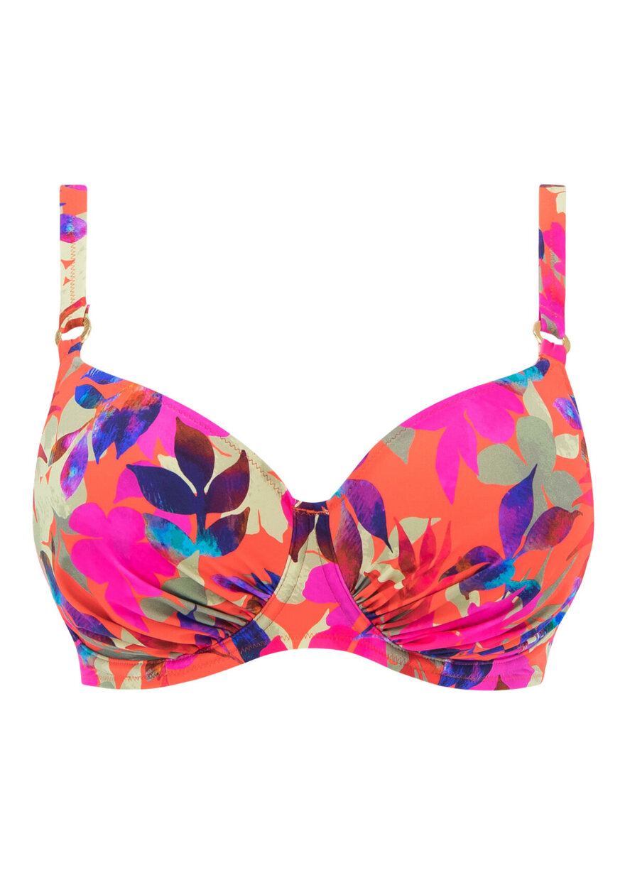 Biustonosz kąpielowy Fantasie PLAYA DEL CARMEN FS504301BAR Uw Gathered Full Cup Bikini Top Beach Part