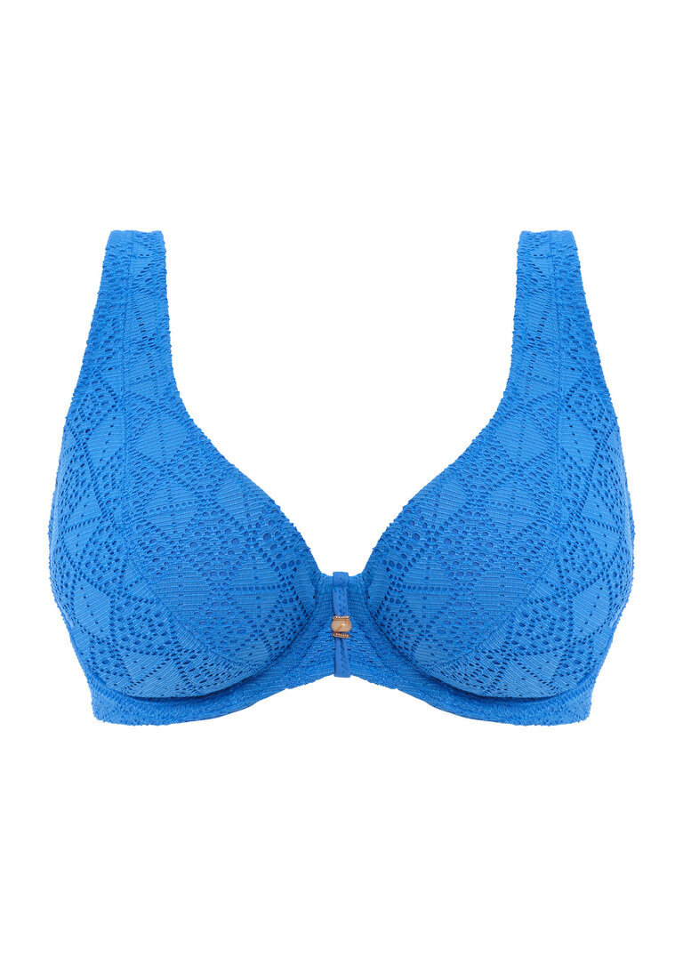 Biustonosz kąpielowy Freya Swim NOMAD NIGHTS AS205413ALT Uw High Apex Bikini Top Atlantic