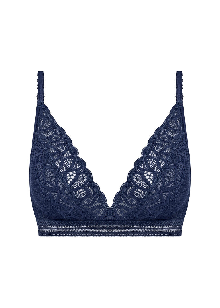 Braletka Wacoal RAFFINE WE148008INK Non Wired Bralette Ink