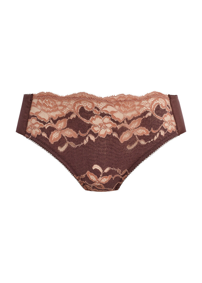 Figi Wacoal FLORILEGE WE600755CBW Brief Chocolate/burlwood