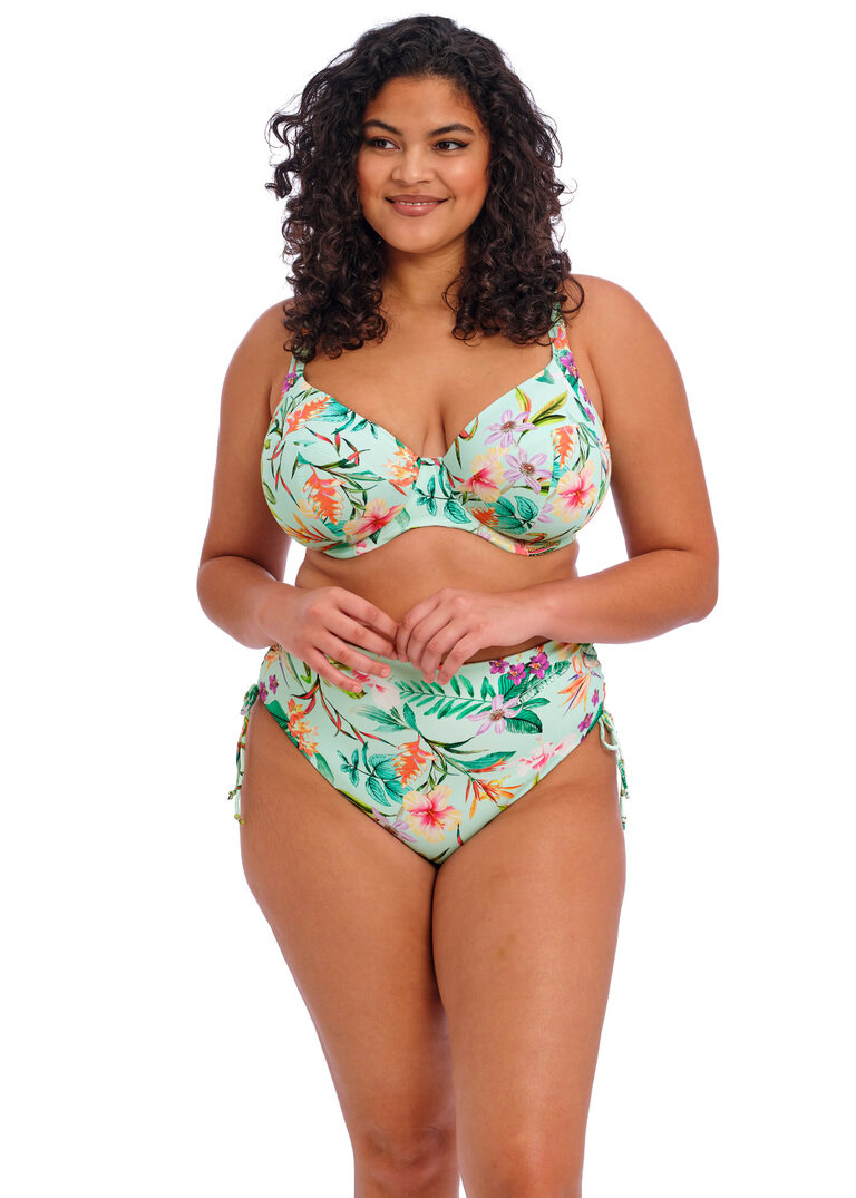 Figi kąpielowe Elomi Swim SUNSHINE COVE ES801873AQA Adjustable Bikini Brief Aqua