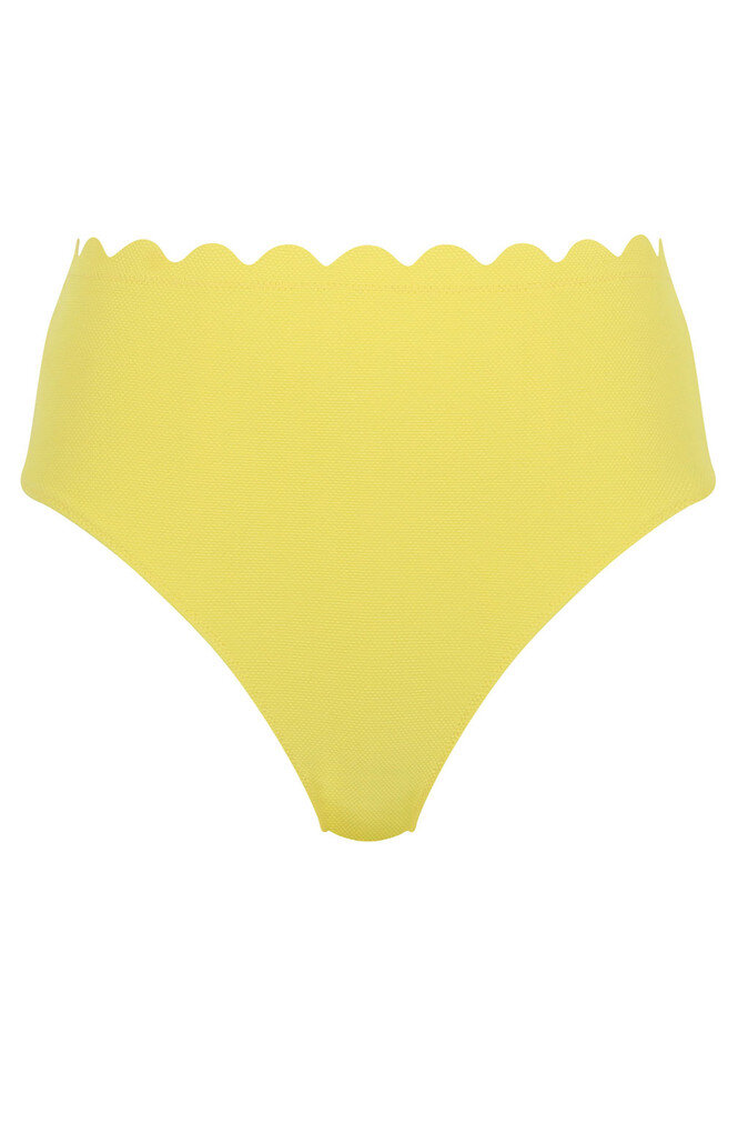 Figi kąpielowe Panache Swim SPIRIT SW1825 High Waist Bikini Bottoms Sunshine