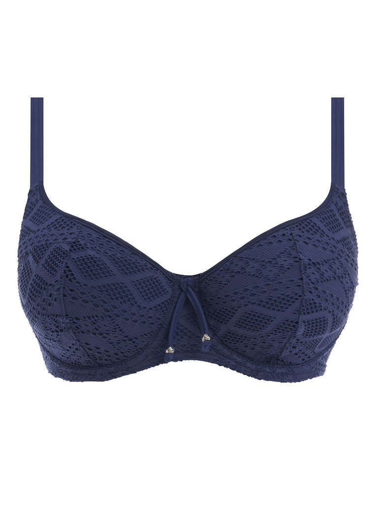 KOMPLET - Strój kąpielowy dwuczęściowy Freya Swim SUNDANCE Denim - wybierz rozmiar i fason (30G, 32G, 36E, 36F)