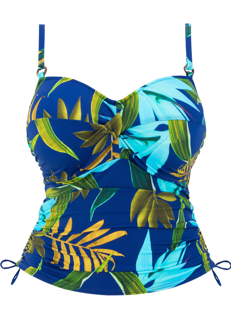 Koszulka kąpielowa Fantasie Swim PICHOLA FS503954TRU Uw Twist Front Tankini Top Tropical Blue