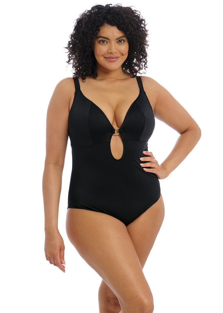 Strój kąpielowy Elomi Swim PLAIN SAILING ES7280BLK Non Wired Swimsuit Black 