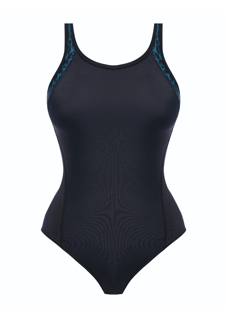 Strój kąpielowy Freya Active FREESTYLE AW3969MIO Uw Moulded Swimsuit Midnight Leopard