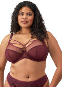 Biustonosz Elomi SACHI EL4350CBT Uw Plunge Bra Cabernet