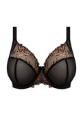 Biustonosz Elomi TEAGAN EL302602ALM Uw Plunge Bra Black / Almond