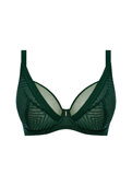 Biustonosz Freya TAILORED AA401121DPE Uw High Apex Plunge Bra Deep Emerald