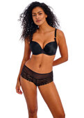 Biustonosz Freya TEMPTRESS AA400131BLK Uw Moulded Plunge T-shirt Bra Black