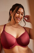 Biustonosz Sculptresse by Panache ELEGANCE 10401 Moulded Spacer T-shirt Bra Mineral Red