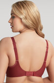 Biustonosz Sculptresse by Panache ELEGANCE 10401 Moulded Spacer T-shirt Bra Mineral Red