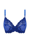 Biustonosz Wacoal EMBRACE LACE WA065191475 Underwired Bra Beaucoup Blue / Bellwether Blue