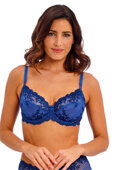 Biustonosz Wacoal EMBRACE LACE WA065191475 Underwired Bra Beaucoup Blue / Bellwether Blue