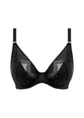 Biustonosz Wacoal SENSU LACE WE601202BLK Uw Plunge Bra Black