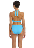 Biustonosz kąpielowy Freya JEWEL COVE AS7232PRQ Uw Halter Bikini Top Plain Turquoise