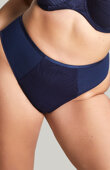 Figi Sculptresse by Panache ILLUMINATE 10704 Deep Brief French Navy