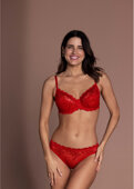 Figi Wacoal EMBRACE LACE WA064391623 Bikini Brief Equestrian Red