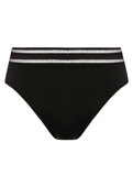 Figi kąpielowe Fantasie Swim EAST HAMPTON FS502878BLK High Waist Bikini Brief Black