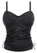 Koszulka kąpielowa Fantasie Swim VERSAILLES FS5751BLK Uw Twist Front Tankini - Control Lining Black