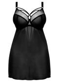 Koszulka nocna Elomi SACHI EL4351BLK Uw Babydoll Black