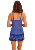 Koszulka nocna Wacoal EMBRACE LACE WA814191475 Chemise Beaucoup Blue / Bellwether Blue