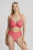 Majtki brazylijskie z wysokim stanem Cleo by Panache ADDISON 10615 Brazilian Paradise Pink