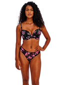 Stringi Freya ROSE BLOSSOM AA402470BKR Thong Black Rose